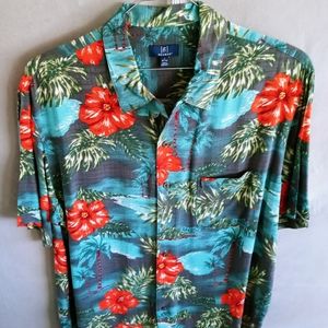 Beautiful Tropical Print Shirt